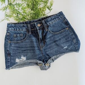 (Mossimo) High Rise Short Shorts Jean Denim